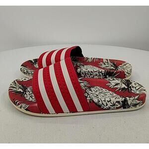 Adidas x Farm Rio Adilette Red Women’s Slides